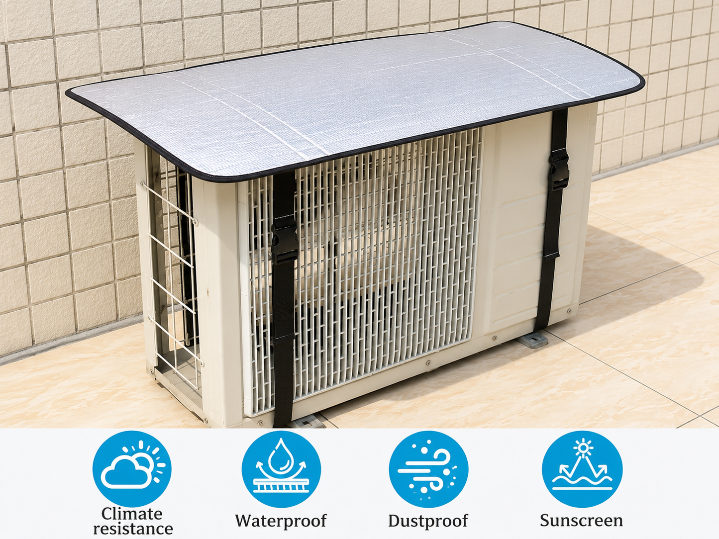 AC Outdoor Unit Protector Cover