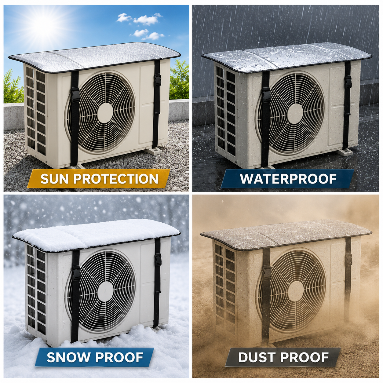 AC Outdoor Unit Protector Cover