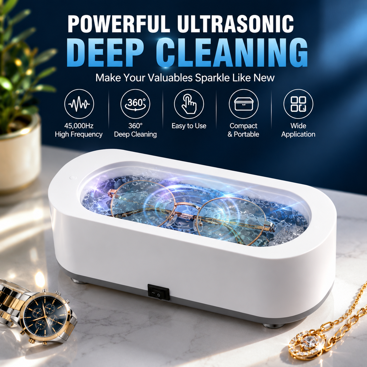 Mini Ultrasonic Cleaner