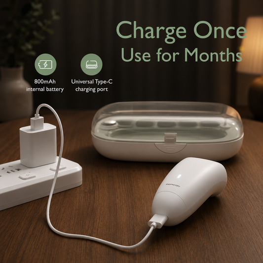 Gentle Baby Nail Trimmer Electric Rechargeable