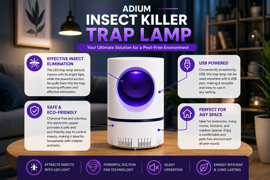 Adium Insect Killer Inhalation Trap Lamp