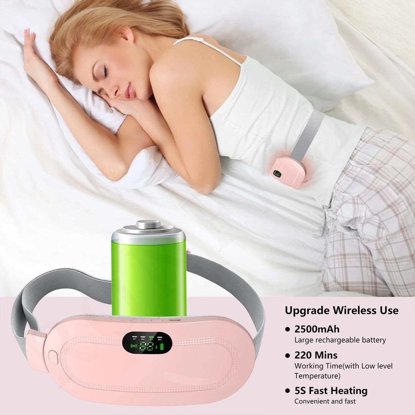 Portable Massage Heating Reusable Belt
